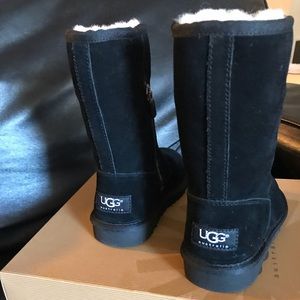 UGG Lil Sunshine Black Boot Size 10